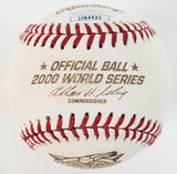 David Cone Signed OML 2000 World Series Baseball (JSA) New York Yankees /Pitcher