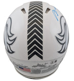 Broncos Shannon Sharpe Signed STS III F/S Speed Proline Helmet W/ Case BAS Wit