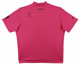 John Daly Authentic Signed Match Worn Pink Loudmouth Polo Shirt BAS #BK84762