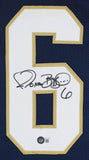 Jerome Bettis Signed Notre Dame Fighting Irish Jersey (Beckett) Steelers RB