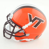Josh Jackson Signed Virginia Tech Hokies Helmet (JSA COA)