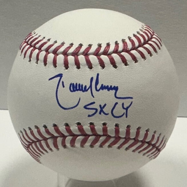 Mariners RANDY JOHNSON Signed Official Major League Baseball AUTO w/ 5xCY - JSA