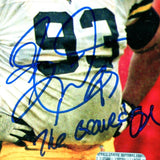 Gilbert Brown Signed Green Bay Packers Unframed 8x10 Photo w/ "The Gravedigger"