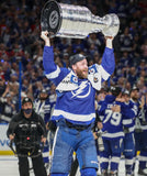 Victor Hedman Signed 14" Mini Stanley Cup (JSA COA) Tampa Bay Lightning 2xChamps