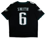 Eagles DeVonta Smith Authentic Signed Black Nike Limited Jersey BAS Witnessed