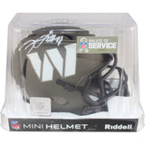 Frankie Luvu Autographed Washington Commanders 22 STS Mini Helmet Beckett 51703