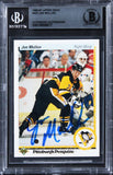 Penguins Joe Mullen Authentic Signed 1990 Upper Deck #423 Card BAS Slabbed