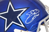 Emmitt Smith Salute Dallas Cowboys Authentic Flash Helmet Beckett 39655