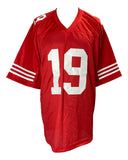 Deebo Samuel Signed Custom Red Pro-Style Football Jersey JSA Hologram