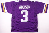 Jordan Addison Signed Minnesota Vikings Jersey (JSA) 2023 1st Round Pick W.R