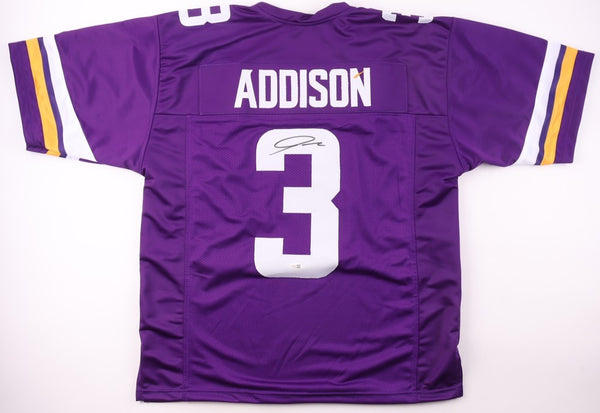 Jordan Addison Signed Minnesota Vikings Jersey (JSA) 2023 1st Round Pick W.R