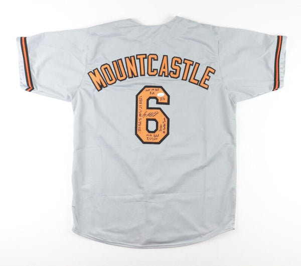 Ryan Mountcastle Signed/Auto Orioles Custom Baseball Jersey