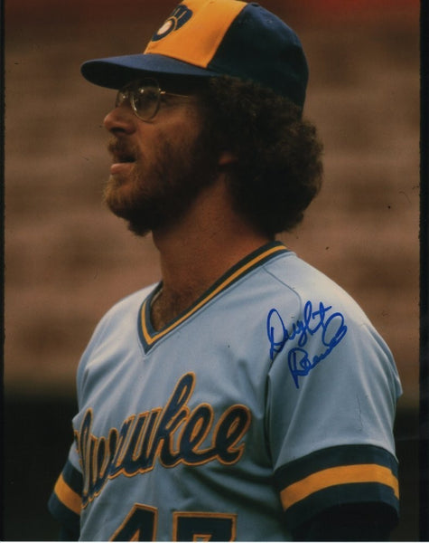 Milw Brewers Pitcher DWIGHT BERNARD Signed 8x10 Photo #2 AUTO - '82 World Series