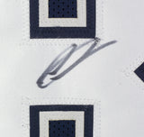 CeeDee Lamb Dallas Signed Blue Football Jersey JSA