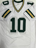 Packers Quarterback JORDAN LOVE Signed Custom Replica White Jersey AUTO - BAS