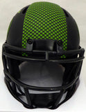 WARREN MOON AUTOGRAPHED ECLIPSE SEAHAWKS SPEED MINI HELMET "HOF 06" MCS 185813