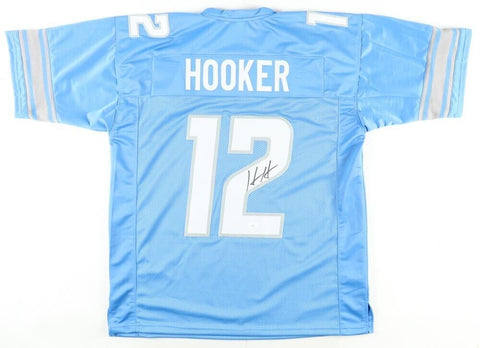Hendon Hooker Detroit Lions Blue Jersey (JSA COA) Ex-Tennessee Volunteers Q.B.
