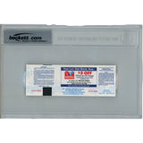 Cal Ripken Autographed Baltimore Orioles 3000 Hit Ticket Slab Beckett 53167