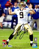 DREW BREES AUTOGRAPHED FRAMED 8X10 PHOTO SAINTS SUPER BOWL XLIV BECKETT 200391