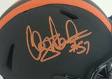 Clay Matthews Jr. Signed Cleveland Browns Eclipse Mini Helmet (Beckett COA)