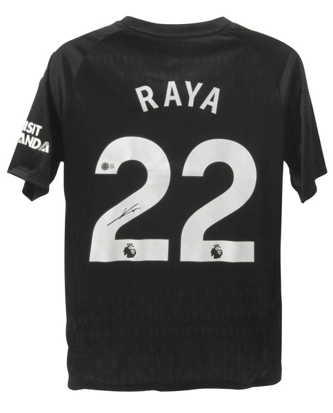 David Raya Signed Arsenal F. C. Adidas Authentic Jersey (Beckett) Goalkeeper