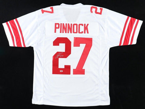 Jason Pinnock Signed New York Giants Jersey (PSA) 2021 5th Round Pick / Safety