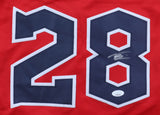 Tanner Bibee Signed Guardians Jersey (JSA) Cleveland's Ace #1 Starting Pitcher
