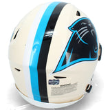 Steve Smith Autographed Panthers RETRO Speedflex Authentic Helmet Radtke