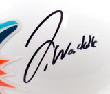 Tyreek Hill Jaylen Waddle Signed Dolphins Mini Helmet-Beckett W Holo Fanatics