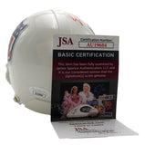 Ed Sabol HOF NFL Films Founder Autographed/Signed Mini Helmet JSA 201580