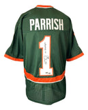 Roscoe Parrish Signed Miami Hurricanes Jersey (S.I. COA) Buffalo Bills Receiver
