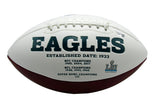 Dallas Goedert Autographed Philadelphia Eagles Logo Football Fanatics 177704