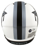 Cowboys Emmitt Smith Signed Lunar Full Size Speed Proline Helmet w/ Case BAS Wit