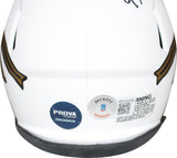 Charlie Ward Autographed FSU Seminoles Lunar Mini Helmet Beckett 40671