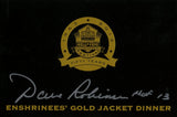 Dave Robinson Signed Green Bay Packers 2013 Enshrinees Dinner Ticket BAS 57232