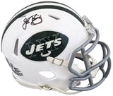 Jets John Riggins Signed 1965-77 TB Speed Mini Helmet W/ Case BAS Witnessed