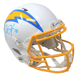 Justin Herbert Los Angeles Chargers Signed FS Speed Authentic Helmet BAS