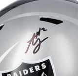 Ashton Jeanty Autographed Las Vegas Raiders Full Size Speed Helmet Fanatics
