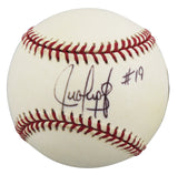 Rangers Juan Gonzalez Authentic Signed OML Baseball Autographed BAS #BU64212