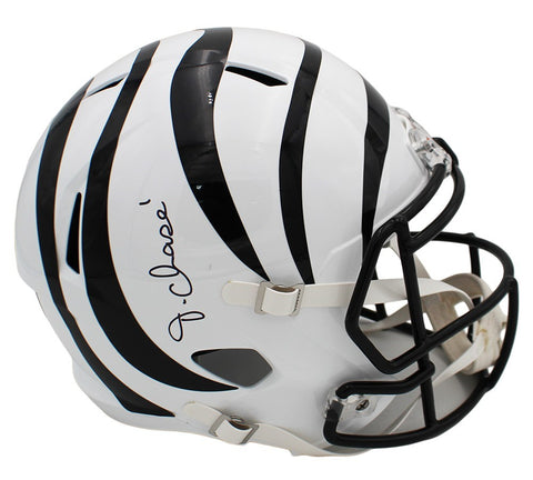Ja'Marr Chase Signed Cincinnati Bengals Speed Full Size Alternate NFL Helmet