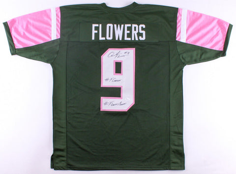Quinton Flowers Signed South Florida Bulls Breast Cancer Awrness Jersey #FCancer
