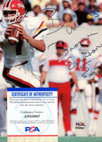 Boomer Esiason Signed/Inscr 8x10 Photo Maryland PSA/DNA 188093