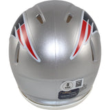 Christian Gonzalez Autographed New England Patriots Mini Helmet Beckett 50846