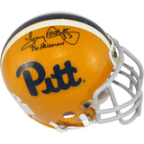 Tony Dorsett Autographed Pittsburgh Panthers Mini Helmet Heisman PSA 52742