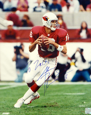 Jake Plummer Autographed 16x20 Photo Arizona Cardinals "To Zach" SKU #214160