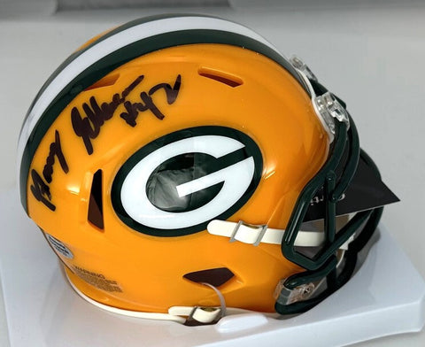Packers Running Back GARY ELLERSON Signed Riddell Speed Mini Helmet AUTO