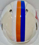 Bo Nix Autographed Denver Broncos Retro NFL Pro Helmet BAS COA
