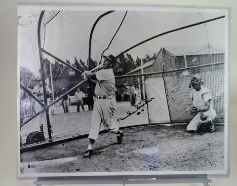 Duke Snider Autographed Dodgers 16x20 Photo | Beckett COA