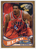 Luther Head Signed Illinois 2005 Press Pass Old School Rookie Card #10 -(SS COA)