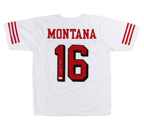 Joe Montana Signed San Francisco Custom White Jersey
